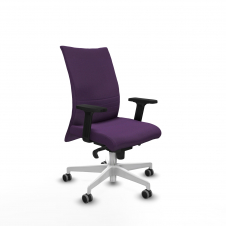 Piqueras y Crespo Albacete confidente sincro bali morado brazos 2D base blanca ruedas 65mm engomadas