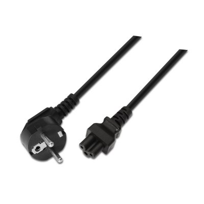 CABLE ALIMENTACION TIPO TREBOL 1.5M AISENS A132-0172 NEGRO