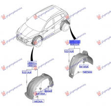 PASARUEDA TRASERA(O)