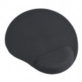 GEMBIRD ALFOMBRILLA DE GEL PARA RATON CON SOPORTE PARA MUNECA, NEGRO