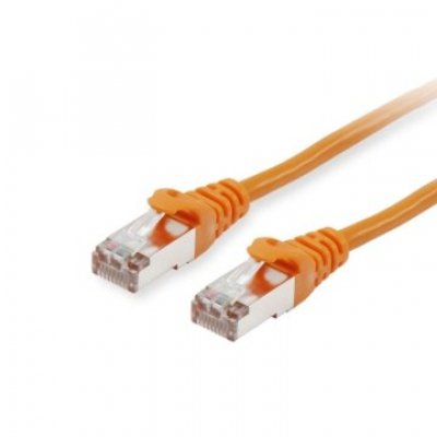 LATIGUILLO APANTALLADO CAT.6A S/FTP LSOH 1M COLOR NARANJA EQUIP 606603