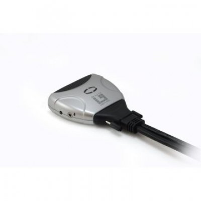 CONMUTADOR AUTOMATICO LEVEL ONE V/T/M 1a2 CPUs DVII USB CON AUDIO CABLES INCLUIDOS KVM-0260