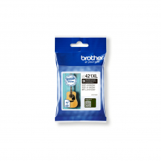 Brother LC-421XLBK cartucho de tinta 1 pieza(s) Original Alto rendimiento (XL) Negro