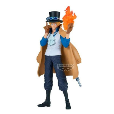 Figura banpresto one piece king of artist sabo 23cm