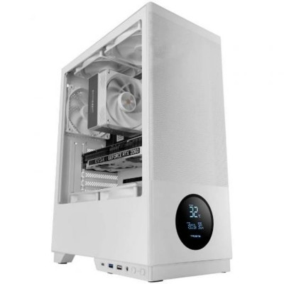 TACENS Caja Atx Pantalla Ventis 3X120mm Blanco