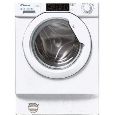 Lavadora carga frontal integrable Candy CBWO49TWMES, Blanco, 9 Kg, 1400 rpm, A+++