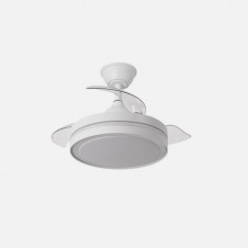 Ventilador Dc Esparta Peque 44w 5182lm Blanco 72d 3asp 3000-4000-6000k Remoto+Reg.intens.+temporizador+memoria