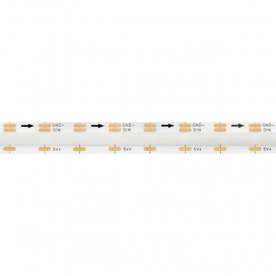 Tira LED COB Digital SPI RGB 5V 14W/m 90Px/m IP20