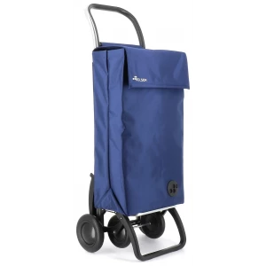 Carro de la compra Rolser Sbelta MF 4.2 44 L, 4 ruedas, Azul Klein