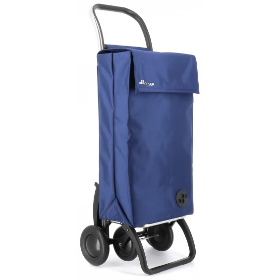 Carro de la compra Rolser Sbelta MF 4.2 44 L, 4 ruedas, Azul Klein