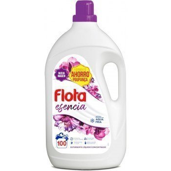 Detergente Liquido Flota Esencia 100 Lavados 5L