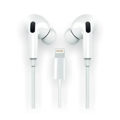 Auriculares Intrauditivos Tech One Tech earTECH HOP TEC1202/ con Micrófono/ Lightning/ Blancos