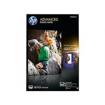 Papel Fotográfico HP Advanced Q8692A/ 10 x 15cm/ 250g/ 100 Hojas/ Brillante