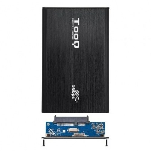 Caja Externa para Disco Duro de 2.5 TooQ TQE-2529B/ USB 3.1