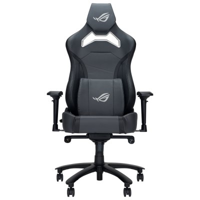 ROG CHARIOT X CORE Silla para videojuegos universal Asiento acolchado Negro, Gris