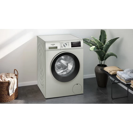 Lavadora Siemens WM14N20XEP, 9 kg, 1400 rpm, clase A, acero mate antihuellas - imagen 5