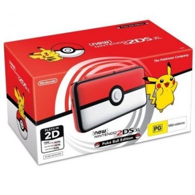 CONSOLA NINTENDO NEW 2DS XL POKÉ BALL EDITION