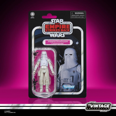 Figura hasbro star wars the empire strikes back imperial snowtrooper commander