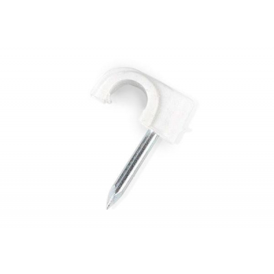 Grapa Cable Coaxial 6mm (100uds)