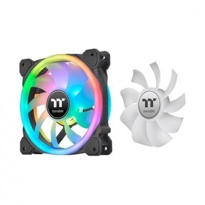 VENTILADOR 140X140 THERMALTAKE SWAFAN 14 RGB PE PACK 3UD