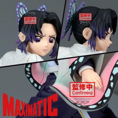 Figura banpresto demon slayer kimetsu no yaiba maximatic shinobu kocho 18cm