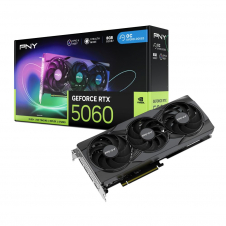 TARJETA DE VIDEO PNY RTX 5060 OC 8GB GDDR7 PCIe5 TRIPLE FAN ARGB