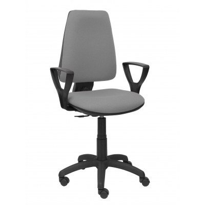 Silla Elche CP bali gris brazos fijos