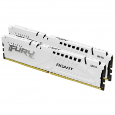 MEMORIA RAM KINGSTON FURY BEAST DDR5 32GB 6000MHZ CL30 BLANCA RGB