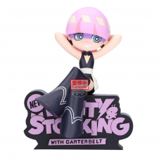 Figura banpresto new panty & stocking with garterbelt monitor top figz polyurethane 12cm