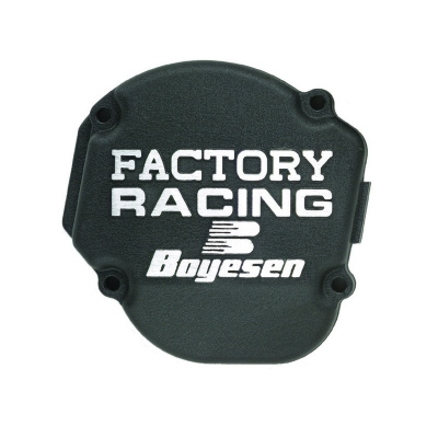 BOYESEN Factory Racing Ignition Cover Black Yamaha PW50 SC-3PWB