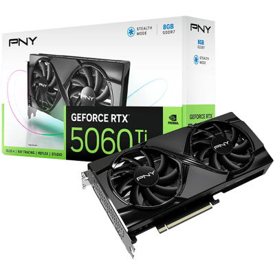 PNY GeForce RTX™ 5060Ti 8GB  Dual Fan DLSS 4