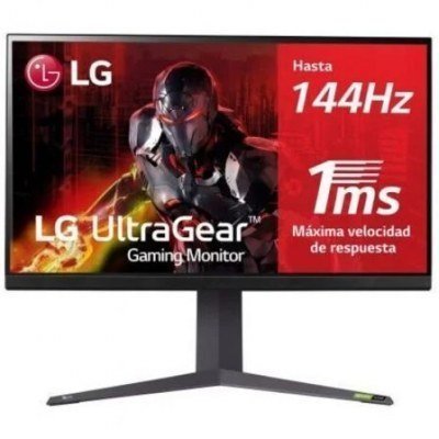 Monitor Gaming LG UltraGear 32GR93U-B 32/ 4K/ 1ms/ 144Hz/ IPS/ Negro