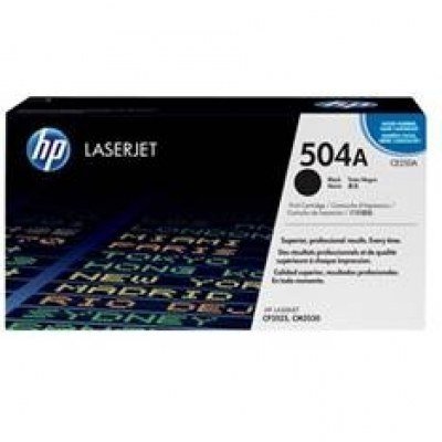 Toner hp 504a ce250a negro 5000 paginas cm3530 - cp3525