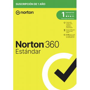 Caja NORTON 360 Standard 10GB ES 1 usuario 1 dispositivo 1A