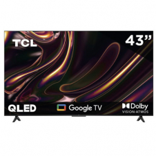 Televisor TCL Q5K 43 4K UHD Direct LED WiFi 2.4 GHz+Bluetooth v5.2 Dolby Atmos Google TV Multi Compatibilidad
