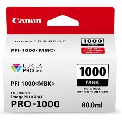 Canon PFI1000MBK matt black