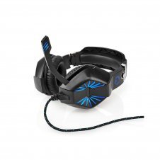 Nedis GHST250BK auricular y casco Auriculares Alámbrico Diadema Juego USB tipo A Negro