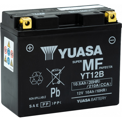 Maintenance-Free Battery YUASA YT12B(WC)