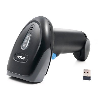 AVP-WI93-2D lector de código de barras Lector de códigos de barras portátil 1D/2D CMOS Negro