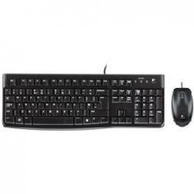 Teclado + mouse logitech mk120 usb 2.0 ingles