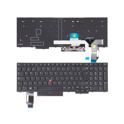 Teclado compatible para portátil LENOVO E580 L580