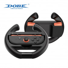 DOBE PACK DE 2 VOLANTES NEGRO PARA JOY-CON NINTENDO SWITCH 2 6972520258626