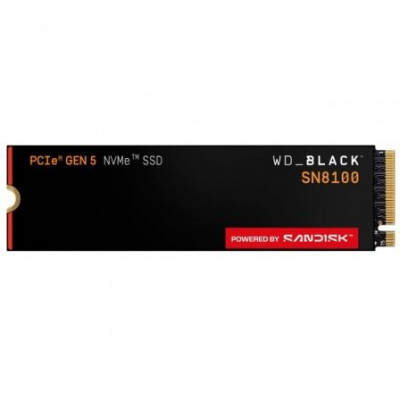Disco SSD Western Digital WD Black SN8100 2TB/ M.2 2280 PCIe 5.0/ Full Capacity