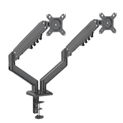 SOPORTE 2 BRAZOS NEGRO
