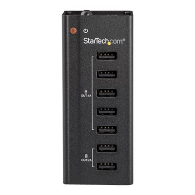Estacion de carga usb startech 7 puertos