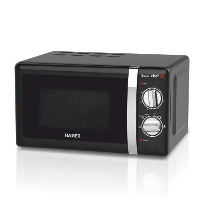 MW-70B.007A microondas Encimera Solo microondas 20 L 700 W Negro