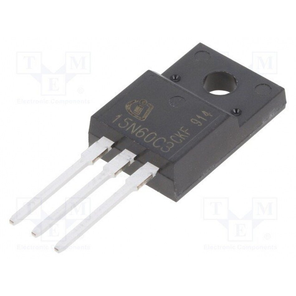 SPA15N60C3XKSA1 Transistor N-Mosfet 650V 9,4A 45A 34W TO220FP