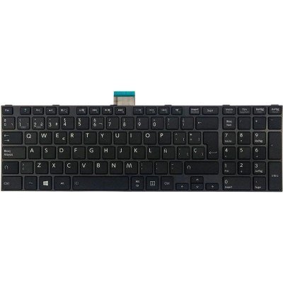 Teclado compatible para portátil TOSHIBA Satellite C850 / Español / Negro / H000040060