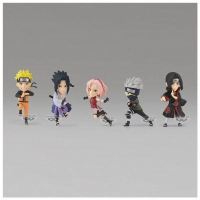 Figura banpresto naruto shippuden world collectable figure 7cm unidad aleatoria
