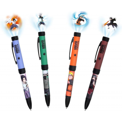 Expositor sd toys boligrafos proyectores 24 unidades naruto shippuden